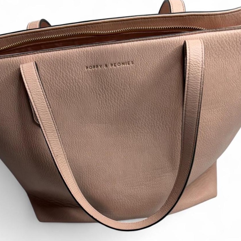 Poppy & Peonies - The Go Getter Tote - Purse with Laptop Sleeve - Work or Travel - Picture 9 of 9